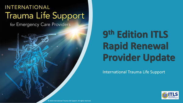ITLS 9th Edition Rapid Renewal Provider Update cover slide